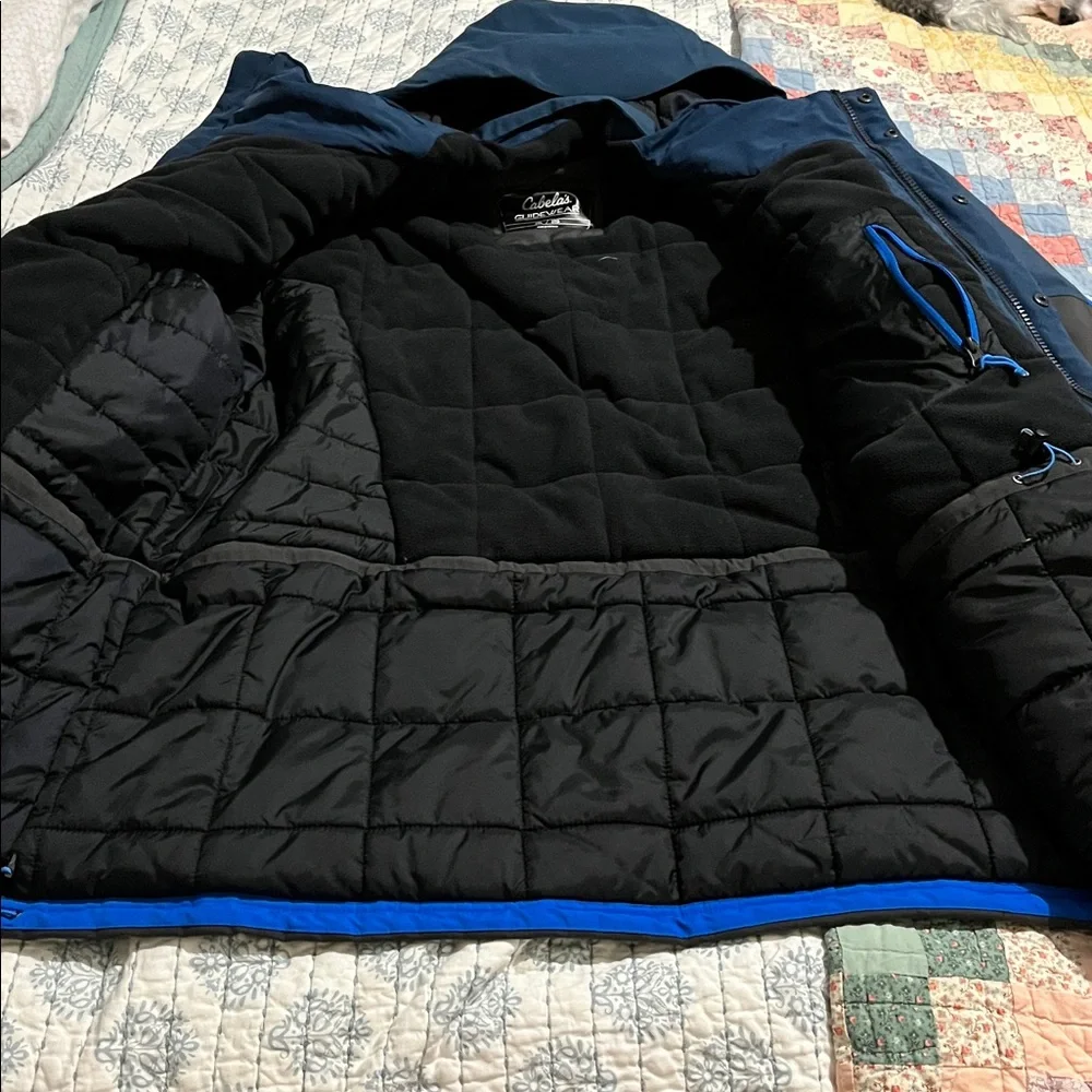 Cabela’s Outdoor GUIDEWEAR GORETEX WINTER Jacket COAT Men’s SIZE 2XL - Picture 5 of 11